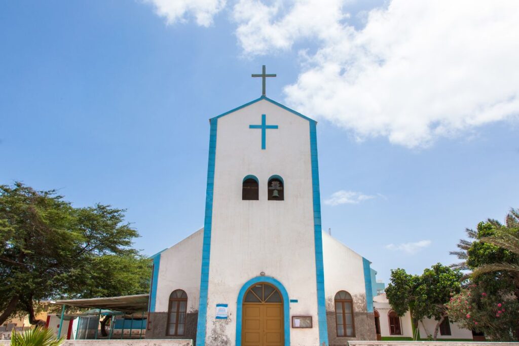 Iglesia de Nazaré Isla de Sal, Cabo Verde